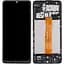 Дисплей Samsung M127 Galaxy M12 чорний, з рамкою, SM-M127F_REV0.1 - миниатюра 1