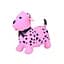 Дитяча іграшка-стрибун "Цуценя" Bambi MS 4160(Pink) гума, до 20 кг - мініатюра 1