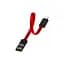 Дата кабель USB 2.0 AM to Micro 5P 0.22m red ColorWay (CW-CBUM022-RD) - мініатюра 1