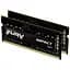 Модуль пам'яті для ноутбука SoDIMM DDR4 64GB (2x32GB) 3200 MHz Fury Impact Kingston Fury (ex.HyperX) (KF432S20IBK2/64) - мініатюра 1