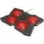 Підставка для ноутбуків Trust GXT 278 Yozu, до 17.3", RED LED, чорний 20817_TRUST - мініатюра 2