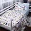 Простыня MirSon Poplin Line Kids 09 Sleeping Animals 200x220 см (2200009720659) - миниатюра 2