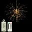 Светодиодная гирлянда Феерверк Firework автономная 120LED, длина нити 16см с пультом - миниатюра 2