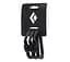 Набір карабінів Black Diamond HotForge Screwgate 3 Pack Чорний - мініатюра 1