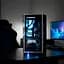 Zalman Корпус P60 без БР, 2xUSB3.0, 1x Type C, 3x120мм ARGB Reverse, 2x120мм ARGB, VGA 435мм, LCS ready, Curved Tempered Glass, Dual Chamber, ATX, чорний - мініатюра 3