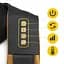 Накидка-масажер 4FIZJO Shiatsu Pro+ для шиї та спини Black/Gold (P-5907739312358) - мініатюра 11