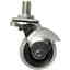 Колесо мебельное FZB универсальный поворотный штифт с резьбой 40 мм М10 - миниатюра 1