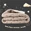Ковдра Ideia Woolly зимова, 220х200 см, молочний з бежевим (8-34176) - мініатюра 2
