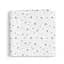 Пелюшки муслінові Cosas Grey Starfall 75x75 см, білі - мініатюра 2