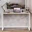 Письменный стол Ferrum-decor Серии Коннект 75x120x60 белый ДСП Дуб Сонома 16мм (FRD-104210) - миниатюра 1