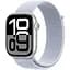 Смарт-часы Apple Watch Series 10 GPS 46 мм Silver Aluminum Case w. Blue Cloud Sport Loop (MWWN3) - миниатюра 1