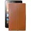 Чехол StatusCASE из экокожи для планшета Lenovo Idea Pad A5500 8 Коричневый - миниатюра 1