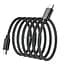 Кабель Choetech ХСС-1051 Black USB-C to USB-C Magnetic PD3.1 240W 1.8m (43-00127) - миниатюра 3
