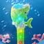 Пістолет з мильними бульбашками H038 Shark + bottle 50ml Green - мініатюра 3