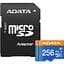 Карта пам'яті ADATA MicroSDXC Premier 256Gb Class 10 UHS-1 A2 + SD адаптер (AUSDX256GUICL10A1-RA1) [162344] - мініатюра 1