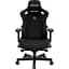Кресло для геймеров Anda Seat Kaiser 3 Size XL Fabric Black (AD12YDC-XL-01-B-CF) - миниатюра 4