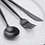 Набір столових приладів Black з нержавіючої сталі 18/10 на 4 предмета - мініатюра 2