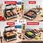 Электрогриль прижимной Tefal OptiGrill 4in1 GC774D30 - миниатюра 3