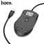 Комп'ютерна миша Hoco GM19 провідна оптична USB RGB підсвічування чорна - мініатюра 2