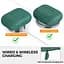 Чехол AhaStyle Colorful Silicone Case для AirPods Pro 2 Midnight Green [CP-187-2-C-PG] [133839] - миниатюра 5