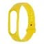 Силиконовый ремешок для Xiaomi Mi Band 3/4, 31 ярко-желтый - миниатюра 1