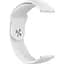Ремінець DK CDK для Mobvoi TicWatch E2 22mm Silicone Sport Band (011909) (white) - мініатюра 2