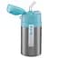 Чашка-непроливайка Bebe Confort Navigateur Isotherm Straw Cup, сіра з блакитним, 300 мл (3105201130) - мініатюра 1