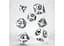Набір кубиків Dragons Opal Dice Set , 7 шт. (SDRA02) - мініатюра 2