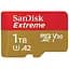 Карта пам'яті SanDisk Extreme A2 1TB microSDXC (UHS-1 U3) class 10 V30 (R190MB/s) - мініатюра 1