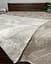 Покривало муслінове двостороннє 210x250 см з ботанічним принтом плед на двоспальне ліжко затишне домашнє Бежево молочне - мініатюра 1