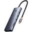 Перехідник HUB Baseus UltraJoy 10-Port (Type-C to HDMI+VGA+USB3.0*3+PD+RJ45+SD/TF3+3.5mm) (80C8) Slate Grey - мініатюра 1