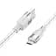 Кабель Hoco X99 Crystal junction Micro USB силиконовый зарядный кабель для передачи данных 1 м 2.4A - миниатюра 1
