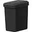 Відро для сміття MBM My Home з кришкою 10 л антрацит (BIN-04 10L ANTHRACITE) - мініатюра 1