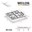 Поверхность газовая на стекле Weilor GG 634 BL - миниатюра 12