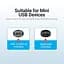 Кабель USB-MiniUSB 2.0 5pin Vention Flat 2m Black (VAS-A14-B200) - мініатюра 3