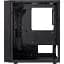 Корпус 1stPlayer BS-2-BK-3F1, Black, без БЖ, Mini Tower, Micro ATX / Mini ITX, 1xUSB 3.0 / 2xUSB 2.0, макс. CPU - 155 мм / VGA - 285 мм, 3x120 мм RGB, бічна панель із загартованого скла - миниатюра 4