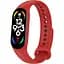 Силиконовый ремешок BeCover для Xiaomi Mi Smart Band 7 Red (707485) - миниатюра 1
