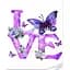Набір для розпису по номерах Love and butterfly, Strateg, 30x40 см, SS1061 - мініатюра 1