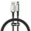 Кабель Baseus Zinc Magnetic USB - Lightning магнитный наконечник 1 метр CALXC-H01 - миниатюра 2