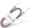 Кабель AWEI CL-30 MicroUSB 1m Rose Gold - мініатюра 2