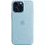 Чохол Silicone Case with MagSafe для Apple iPhone 15 Pro Max Light Blue AAA [105768] - мініатюра 2
