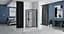 Душова кабіна Rea Look black 80x80 REA-K7902, Чорний матовий, Універсальна - мініатюра 4