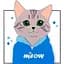 Набор картина 3D Rosa Talent Meow МДФ грунтованный 18х20 см  - миниатюра 1
