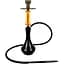 Кальян Trumpet Hookah Rider W-40 Yellow-Orange (колба Drop Black) - мініатюра 2
