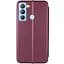 Шкіряний чохол-книжка Epik Classy для Tecno Pop 5 LTE Бордовий - мініатюра 2
