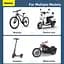 Мото-велотримач для смартфона Baseus Quick to take cycling Holder Applicable Black SUQX-01 - мініатюра 5