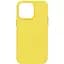 Чохол Leather Case для Apple iPhone 14 Pro Max Canary yellow - мініатюра 1