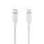 Кабель Belkin USB-C > USB-C заряджання/синхронізації 1м, 60Вт, Type-C, PVC, білий teh0013652 - мініатюра 3