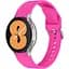 Ремешок для Samsung Galaxy Watch FE - розовый ширина крепления 20мм силикон Watchbands Galaxy OneLine (FEWB40991736) - миниатюра 1