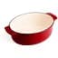 Утятница чугунная с крышкой KitchenAid 30 см 5.6 л красная (CC006063-001) - миниатюра 4
